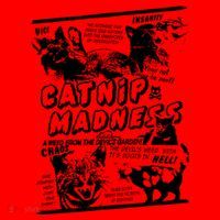 Catnip Madness Cute Kitten Cat Lover Gift For Cat Owners Santa Hat thumb 1