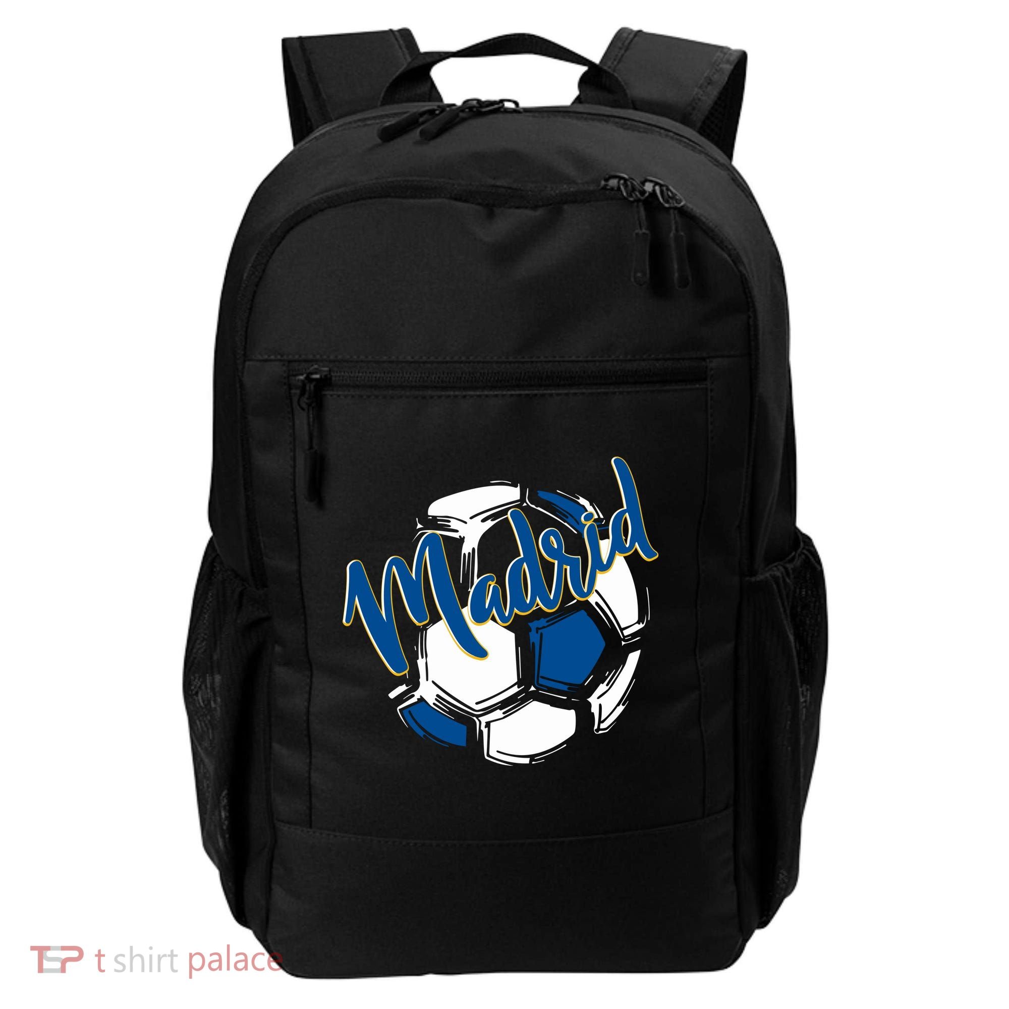 Cool Madrid Cf Soccer Ball Backpack