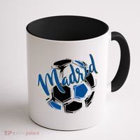 Cool Madrid Cf Soccer Ball Coffee Mug thumb 1