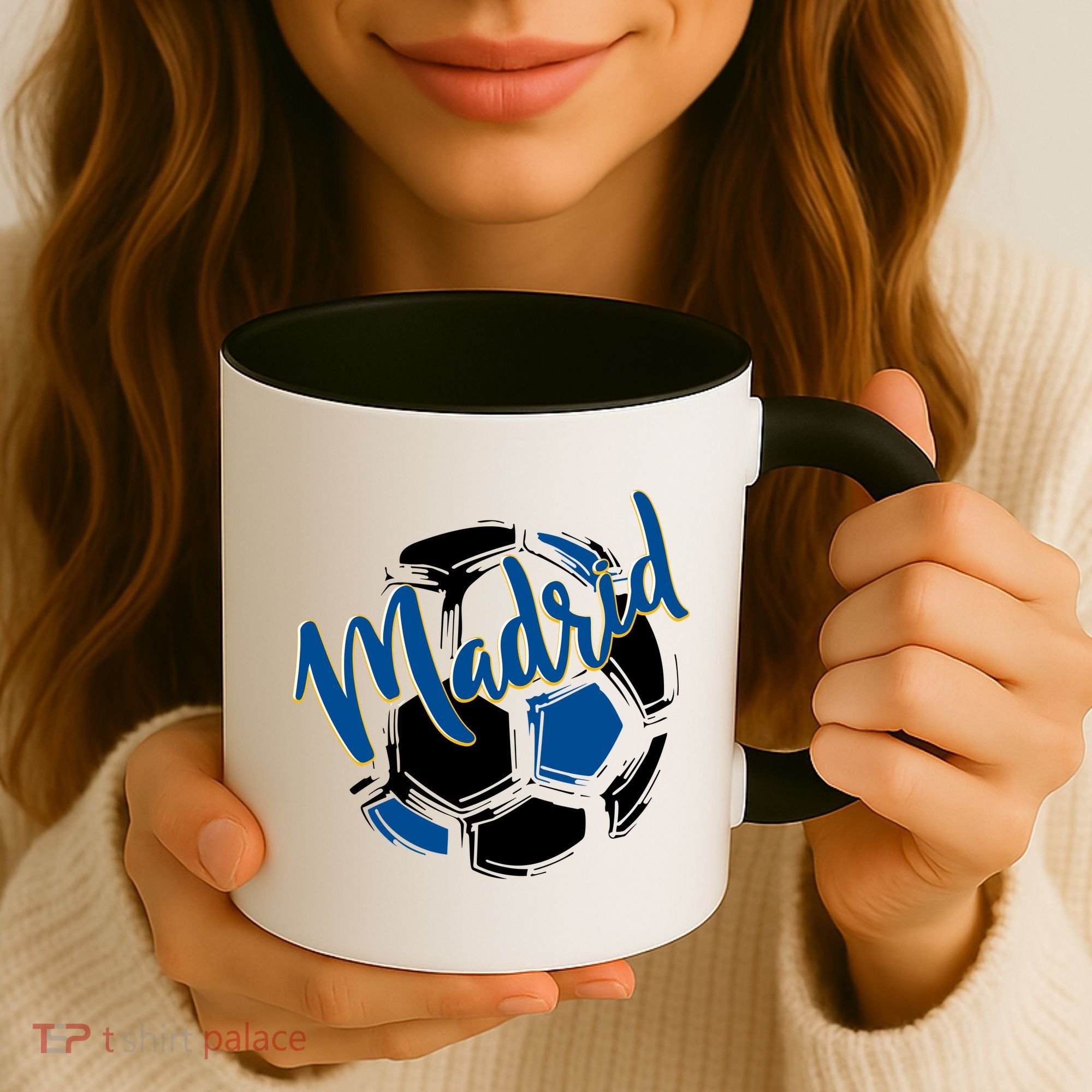 Cool Madrid Cf Soccer Ball Coffee Mug