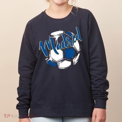 Cool Madrid Cf Soccer Ball Women's Sweatshirt