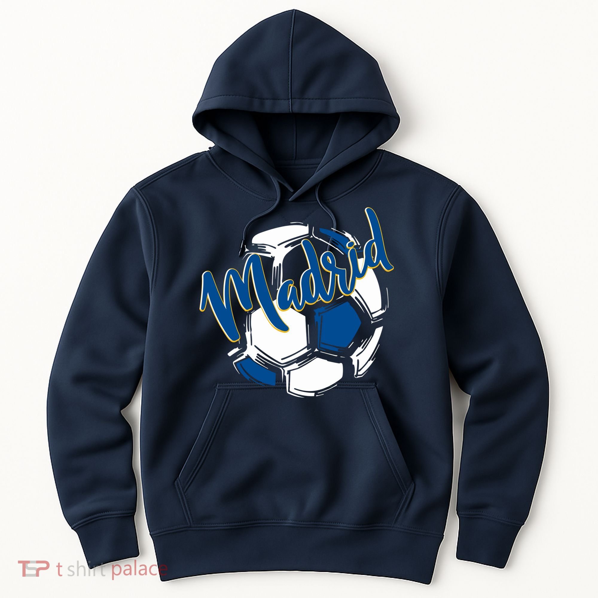 Cool Madrid Cf Soccer Ball Hoodie