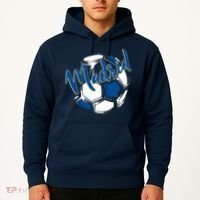 Cool Madrid Cf Soccer Ball Hoodie thumb 2