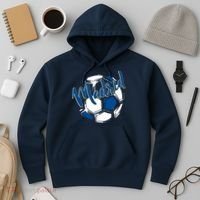 Cool Madrid Cf Soccer Ball Hoodie thumb 3