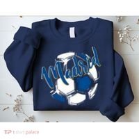 Cool Madrid Cf Soccer Ball Sweatshirt thumb 2