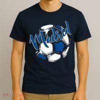 Cool Madrid Cf Soccer Ball T-Shirt thumb 3
