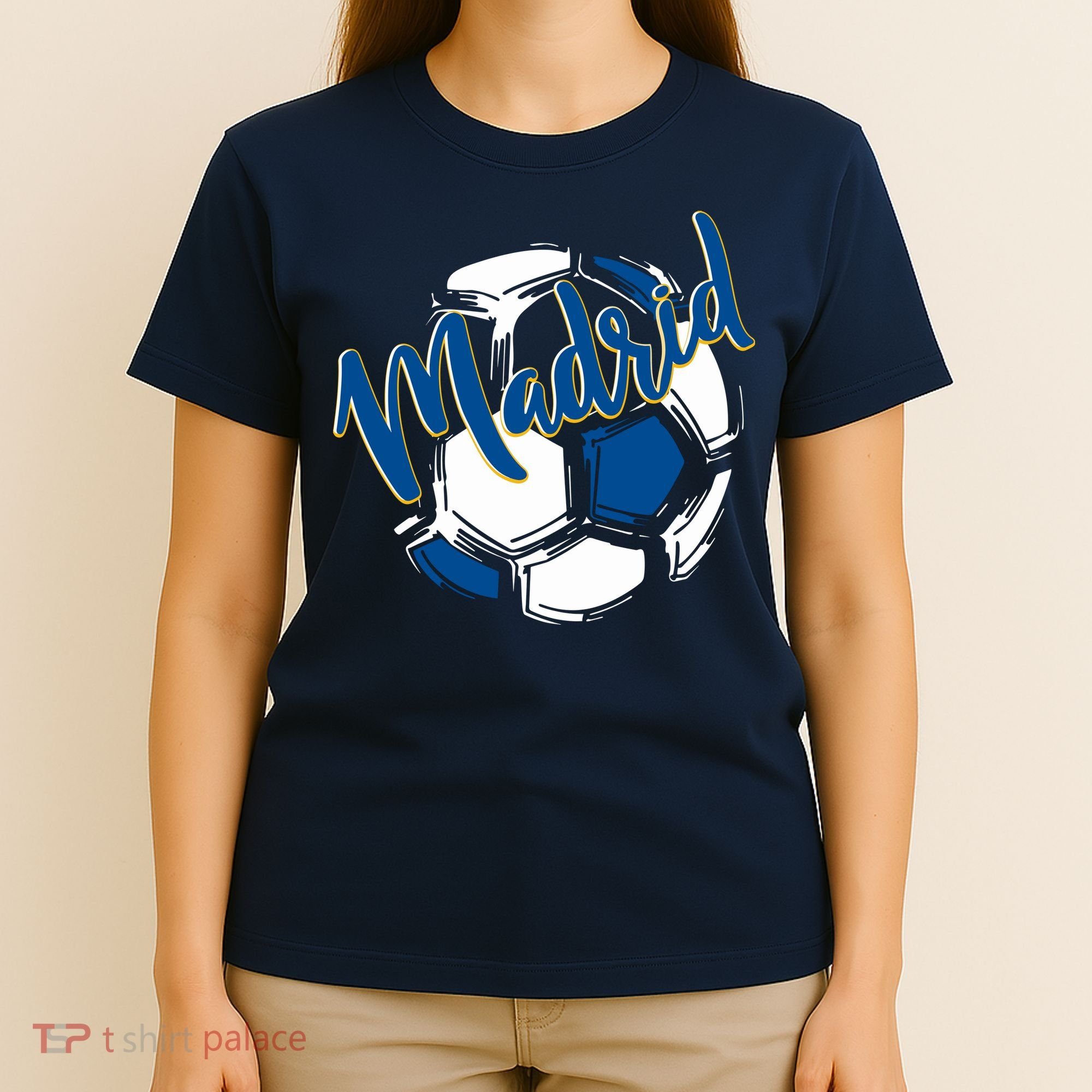 Cool Madrid Cf Soccer Ball T-Shirt