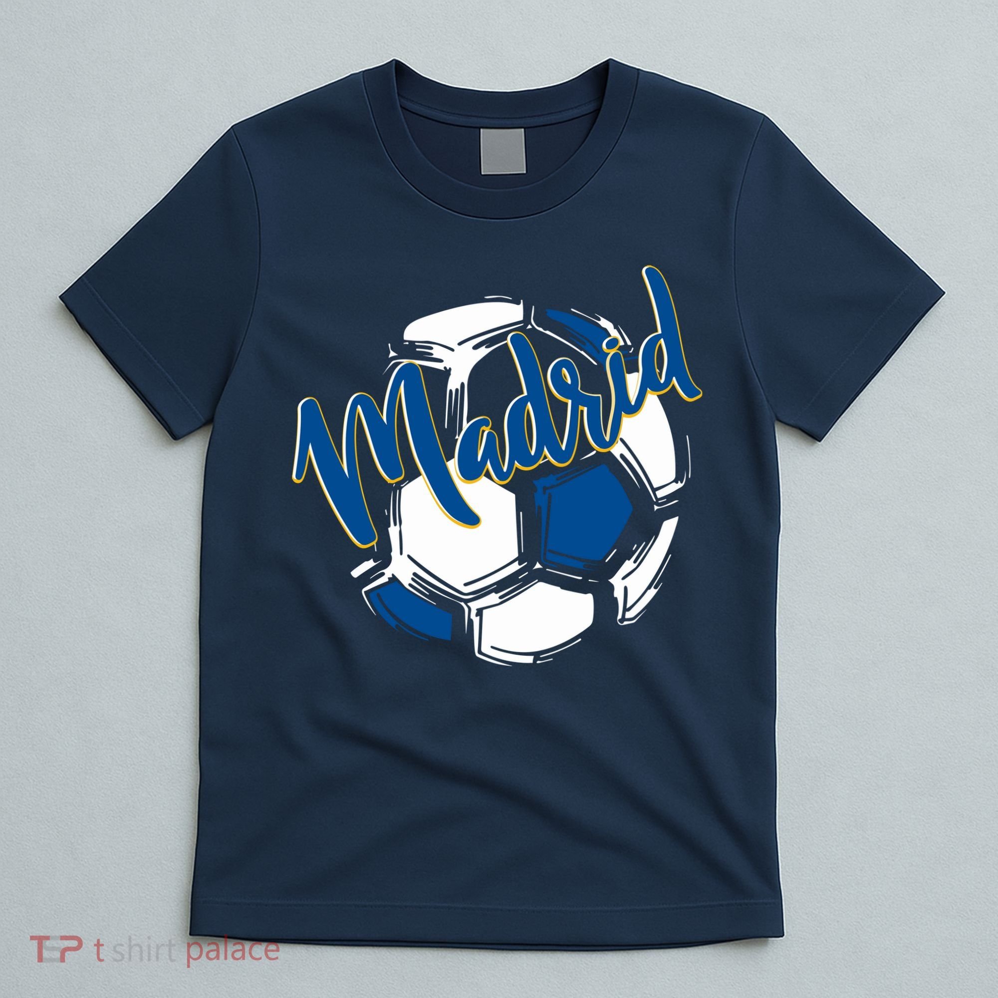 Cool Madrid Cf Soccer Ball T-Shirt