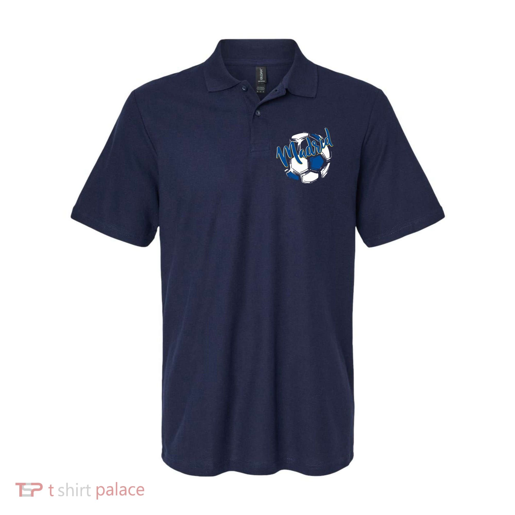 Cool Madrid Cf Soccer Ball Polo