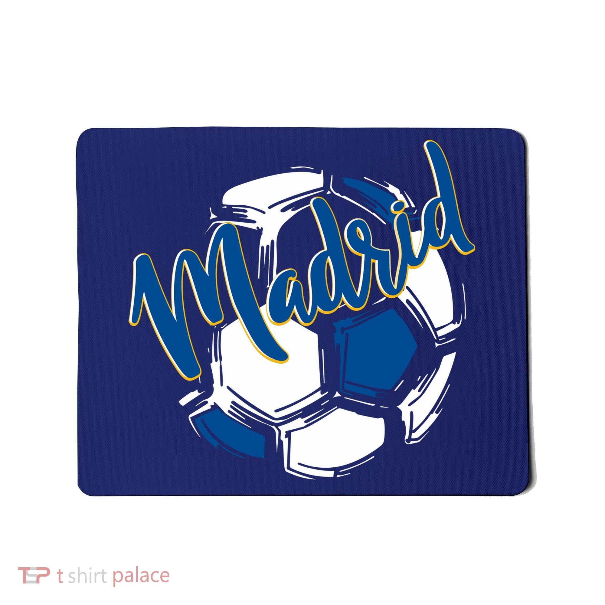 Cool Madrid Cf Soccer Ball Mousepad
