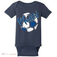 Cool Madrid Cf Soccer Ball Baby Bodysuit thumb 0