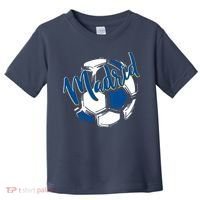 Cool Madrid Cf Soccer Ball Toddler T-Shirt thumb 0