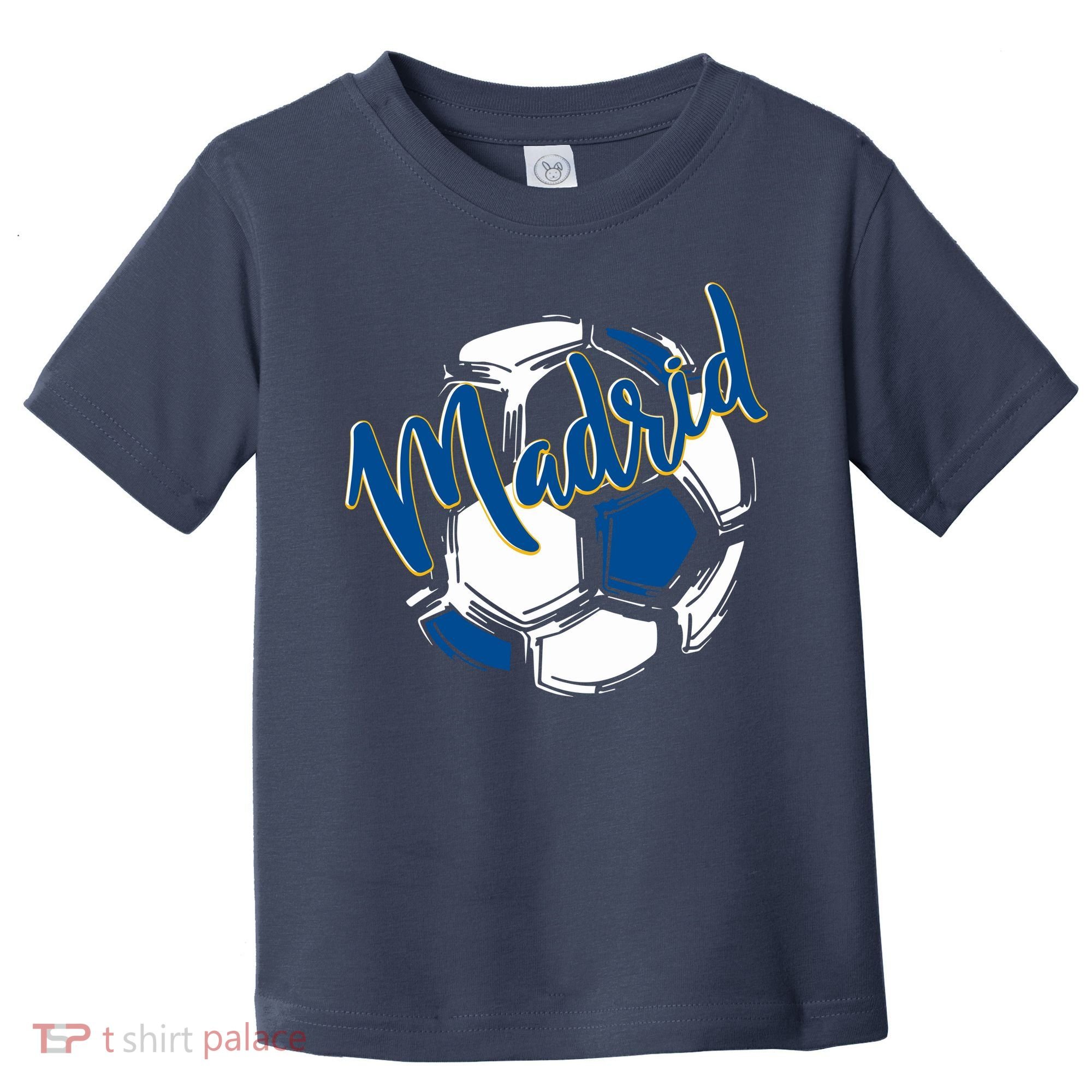 Cool Madrid Cf Soccer Ball Toddler T-Shirt