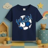 Cool Madrid Cf Soccer Ball Toddler T-Shirt thumb 3