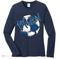 Cool Madrid Cf Soccer Ball Women's Long Sleeve Shirt thumb 0