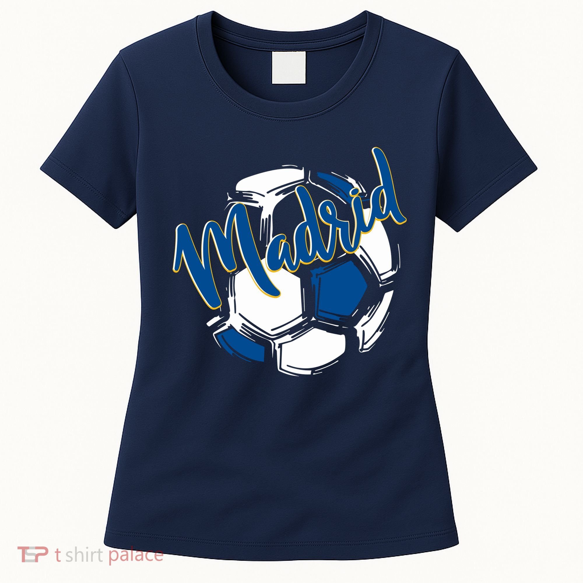 Cool Madrid Cf Soccer Ball Women's T-Shirt