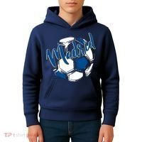 Cool Madrid Cf Soccer Ball Kids Hoodie thumb 4