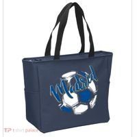 Cool Madrid Cf Soccer Ball Tote Bag thumb 2