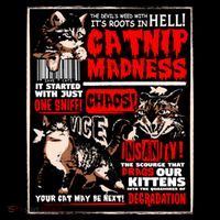 Catnip Madness Cute Kitten Cat Lover Gift For Cat Owners Women's Hoodie thumb 2