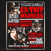 Catnip Madness Cute Kitten Cat Lover Gift For Cat Owners Baby Bodysuit thumb 2