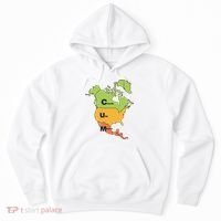 Cum Map Canada Usa And Mexico Hoodie thumb 0