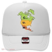 Cum Map Canada Usa And Mexico Hat thumb 0