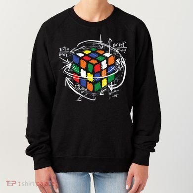Colorful Math Cube Gift Women's Sweatshirt