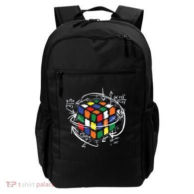 Colorful Math Cube Gift Backpack