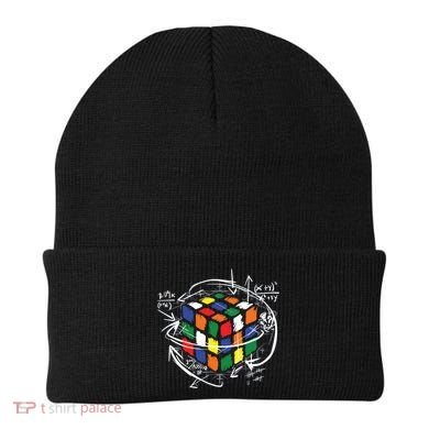 Colorful Math Cube Gift Beanie