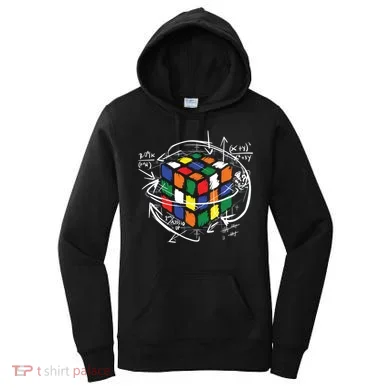 Colorful Math Cube Gift Women's Hoodie
