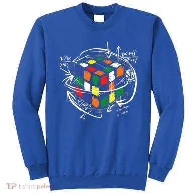 Colorful Math Cube Gift Sweatshirt