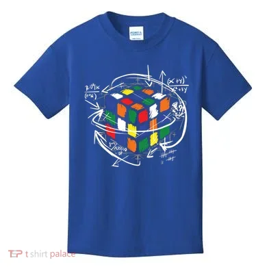 Colorful Math Cube Gift Kids T-Shirt