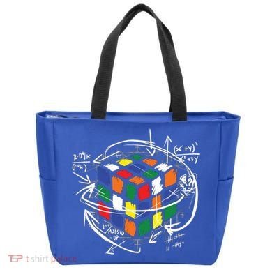 Colorful Math Cube Gift Tote Bag