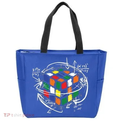 Colorful Math Cube Gift Tote Bag