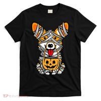 Corgi Mummy Cute Halloween Dog Lover T-Shirt thumb 0