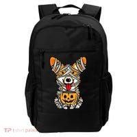 Corgi Mummy Cute Halloween Dog Lover Backpack thumb 0