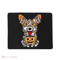 Corgi Mummy Cute Halloween Dog Lover Mousepad thumb 0