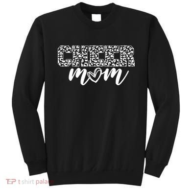 Cheer Mom Cheetah Print Cute Sweatshirt