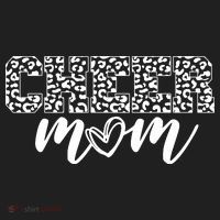 Cheer Mom Cheetah Print Cute Golf Towel thumb 3