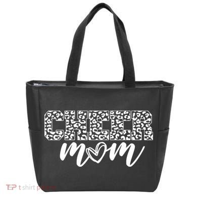 Cheer Mom Cheetah Print Cute Tote Bag
