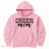 Cheer Mom Cheetah Print Cute Hoodie thumb 0
