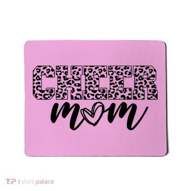 Cheer Mom Cheetah Print Cute Mousepad
