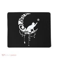 Crescent Moon Cat Star Mystical Celestial Women Girl Mousepad thumb 0