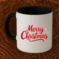Classical Merry Christmas Coffee Mug thumb 2