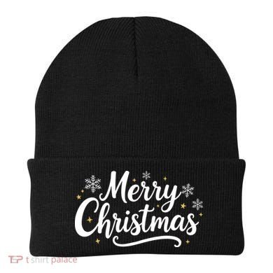 Classical Merry Christmas Beanie