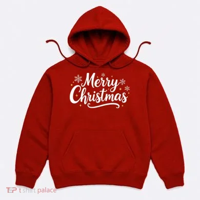 Classical Merry Christmas Hoodie