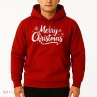 Classical Merry Christmas Hoodie thumb 2