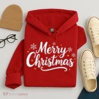 Classical Merry Christmas Hoodie thumb 4
