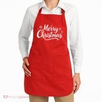 Classical Merry Christmas Apron thumb 2