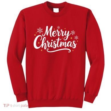 Classical Merry Christmas Sweatshirt
